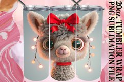 Christmas Characters 3D Tumbler Wrap 20oz Design Product Image 1