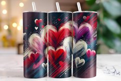 Happy Valentine Day Tumbler Wrap Product Image 1