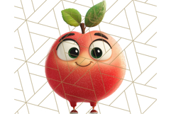 Cute Food PNG Clipart, 3D Adorable Kawaii Characters Png Product Image 3