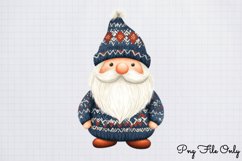 Scandinavian Folk Art Winter Clipart PNG Product Image 1