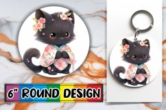 Sweet Cat Lover Coaster Design Product Image 1