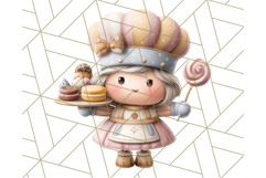 Playful Pink Nutcracker PNG, Pastel Christmas Clipart Product Image 3