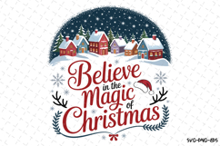 Believe in the magic of Christmas Svg | Christmas Svg | Svg Product Image 1