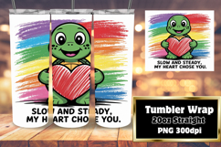 STYLISH 20oz Sublimation Design , Valentines Day Product Image 1