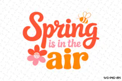 Spring is in the air Svg | Svg Files for Cricut | Shirt Svg Product Image 2