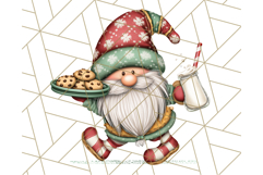 Christmas Gnome Clipart, Holiday Gnomes PNG Illustrations Product Image 3