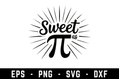 Pi Svg Design|Pi Mathematics SVG Cut files | Cricut Product Image 1