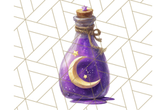Hocus Pocus Potion Lab Clipart PNG Halloween Clip Art Product Image 3