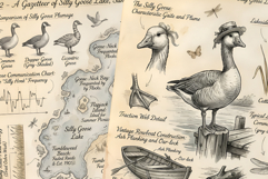Summer Goose Lake Junk Journal Pages Product Image 4