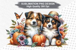 Halloween Dog - Halloween clipart Sublimation PNG Design Product Image 1