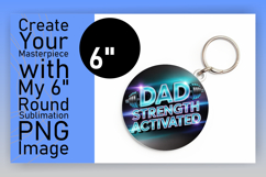 Whimsical Circle Design for Sublimation , Father's Day Product Image 1