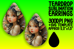 Bright Teardrop Design for Crafting , Fairy Product Image 1