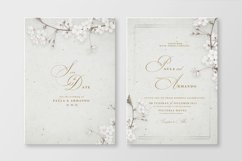 Paula &amp; Armando - Floral Wedding Invitation Product Image 1