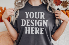 Comfort Colors 1717 Pepper T-Shirt mockup , CC 1717 Product Image 1