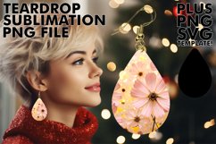 Floral Fantasy in 3D: Sublimation Wonders Product Image 1
