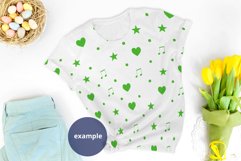 White T-shirt Easter & Spring PSD & JPG Mockup Full Wrap Product Image 2