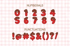 Chocolate Red Berry - Color Font Product Image 3