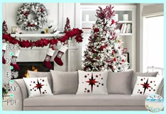 Stars Buffalo Plaid Christmas Svg Dxf Eps Png PDF Product Image 3