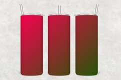 Red Shade Tumbler Wrap Sublimation Product Image 1