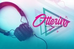 Web Font Algerider Script Product Image 2