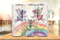 Valentine’s Day Tiny Fairies Tumbler Wrap PNG Big Bundle Product Image 8