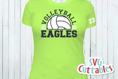 Volleyball SVG | Volleyball Template 0021 | Shirt Design Product Image 3