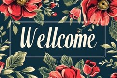 Wellcome Background Wallpaper Product Image 1