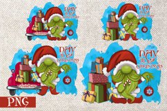 Green Gnome PNG, Gnome Christmas png, png gnome bundle Product Image 7