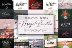 23 Font Bundle - Free Font Of The Week Product Image 1