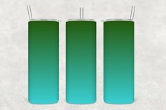 Aqua Green Tumbler Wrap Sublimation Product Image 1