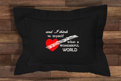 Embroidery design applique music themed Product Image 1