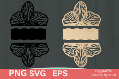 Carved napkin holder SVG, napkin organizer SVG, home decor, Product Image 2