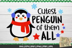 Cutest Penguin of them All svg | Penguin SVG | Cute Penguin Product Image 4