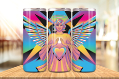 Valentine’s Day Tiny Fairy Love Tumbler Wrap PNG Big Bundle Product Image 5