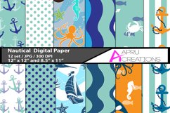 Nautical papers and patterns Product Image 1