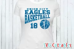 Basketball SVG | Basketball Template 0021 | Shirt Design Product Image 2