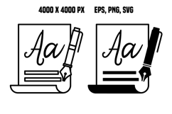 Calligraphy Icons Product Image 1