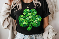 Shamrock png | Faux Painted St Patricks Day Clover Product Image 7