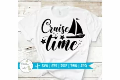Cruise time Svg, Summer svg, Beach svg, Summer shirt svg Product Image 1