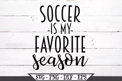 Soccer Is My Favorite Season SVG Product Image 2
