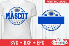 Football SVG | Football Template 0024 | Shirt Design Product Image 1