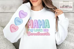 This Mama Loves Her Sweethearts Sublimation Png Designs Product Image 5