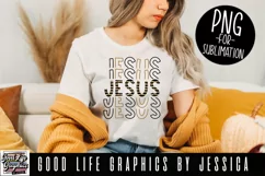 Jesus Sublimation designs for tshirts Product Image 2