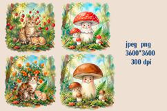 T-shirt kids forest meadow sublimation Product Image 2
