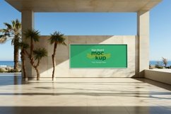 Sign Board Mockup on Building Wall Product Image 1