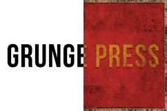 Grunge Press - Adobe Photoshop Text Effect Product Image 2