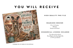 Collect Moments Wild Heart Tumbler Wrap Product Image 2