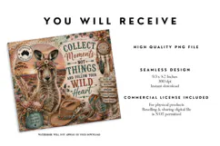 Collect Moments Wild Heart Tumbler Wrap Product Image 2