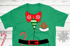Elf Suit svg, Christmas Elf body Costume Svg, Elf costume Product Image 2