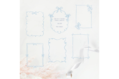 Blue Whimsical Frames Product Image 3